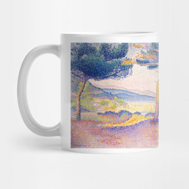 Pines Along the Shore by Henri-Edmond Cross by Classic Art Stall